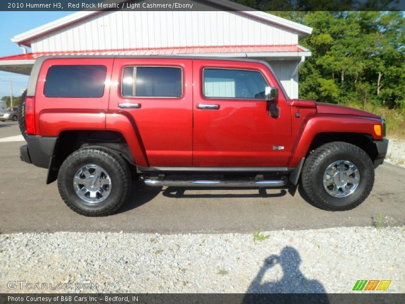 Red Rock Metallic / Light Cashmere/Ebony 2010 Hummer H3