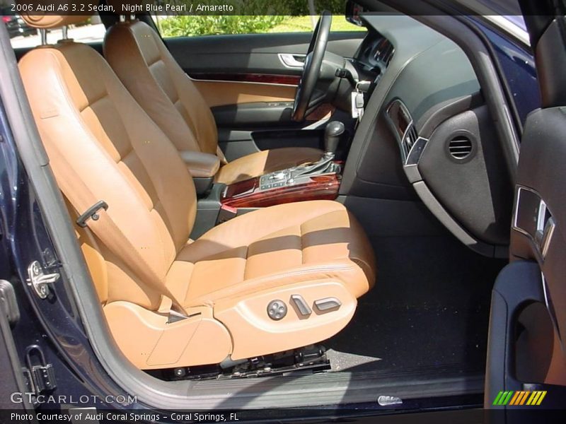 Night Blue Pearl / Amaretto 2006 Audi A6 3.2 Sedan