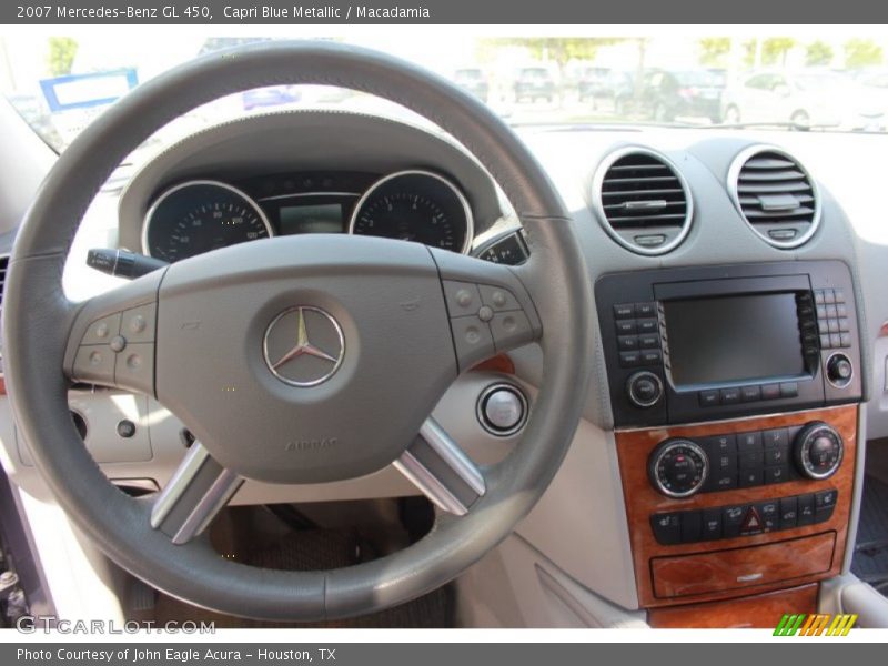 Capri Blue Metallic / Macadamia 2007 Mercedes-Benz GL 450