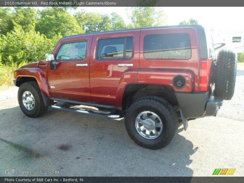 Red Rock Metallic / Light Cashmere/Ebony 2010 Hummer H3