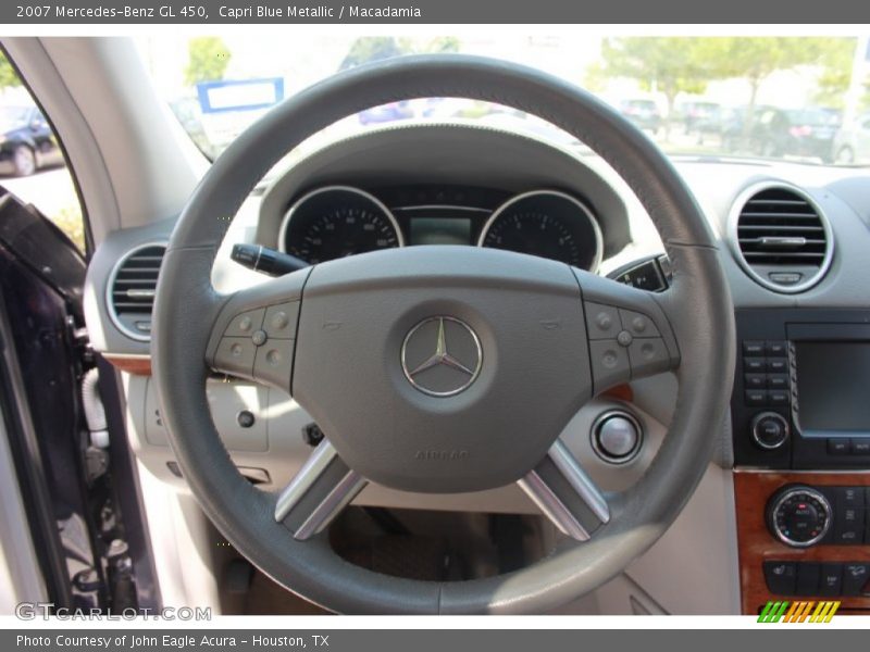 Capri Blue Metallic / Macadamia 2007 Mercedes-Benz GL 450