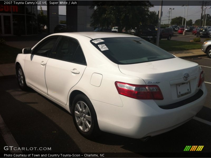 Super White / Ash 2007 Toyota Camry XLE V6