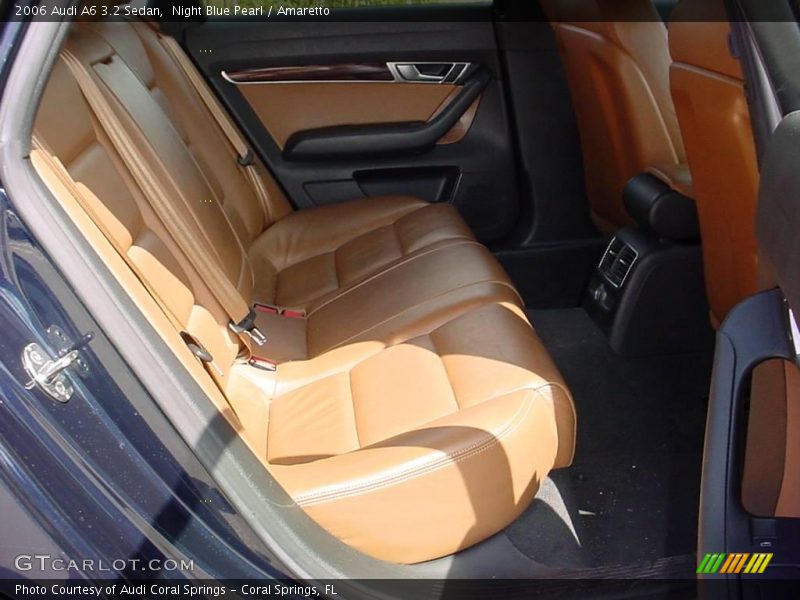 Night Blue Pearl / Amaretto 2006 Audi A6 3.2 Sedan