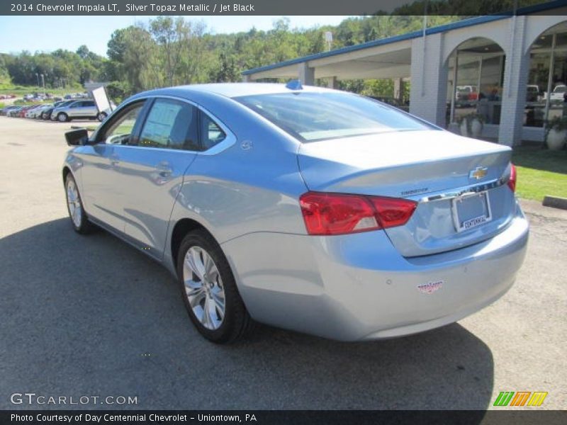 Silver Topaz Metallic / Jet Black 2014 Chevrolet Impala LT