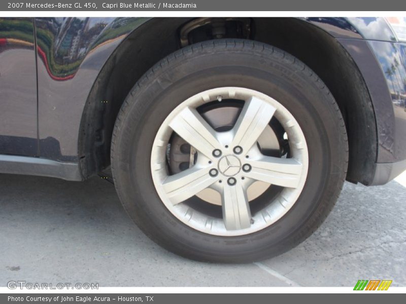 Capri Blue Metallic / Macadamia 2007 Mercedes-Benz GL 450