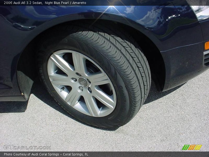 Night Blue Pearl / Amaretto 2006 Audi A6 3.2 Sedan