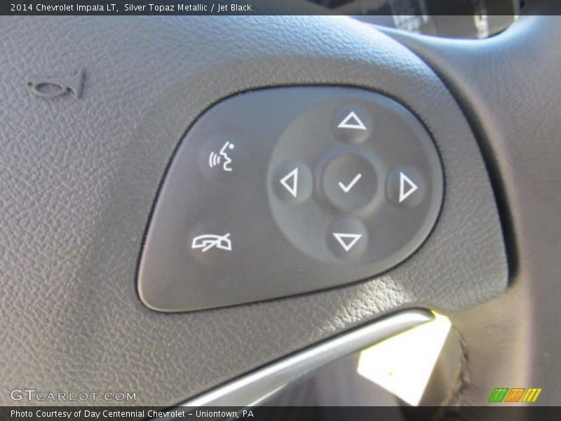 Silver Topaz Metallic / Jet Black 2014 Chevrolet Impala LT