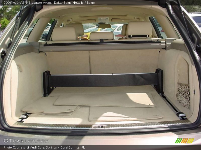 Dakar Beige Metallic / Beige 2006 Audi A6 3.2 quattro Avant