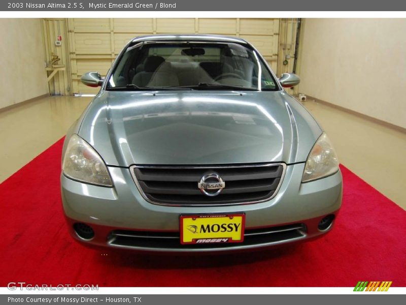 Mystic Emerald Green / Blond 2003 Nissan Altima 2.5 S