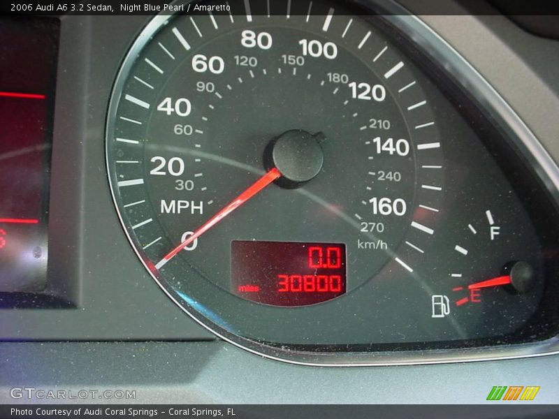 Night Blue Pearl / Amaretto 2006 Audi A6 3.2 Sedan
