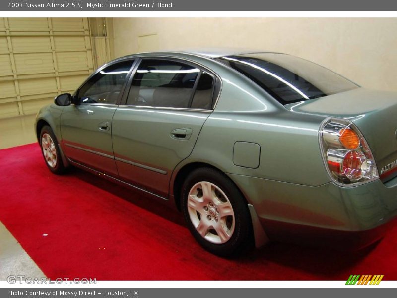 Mystic Emerald Green / Blond 2003 Nissan Altima 2.5 S