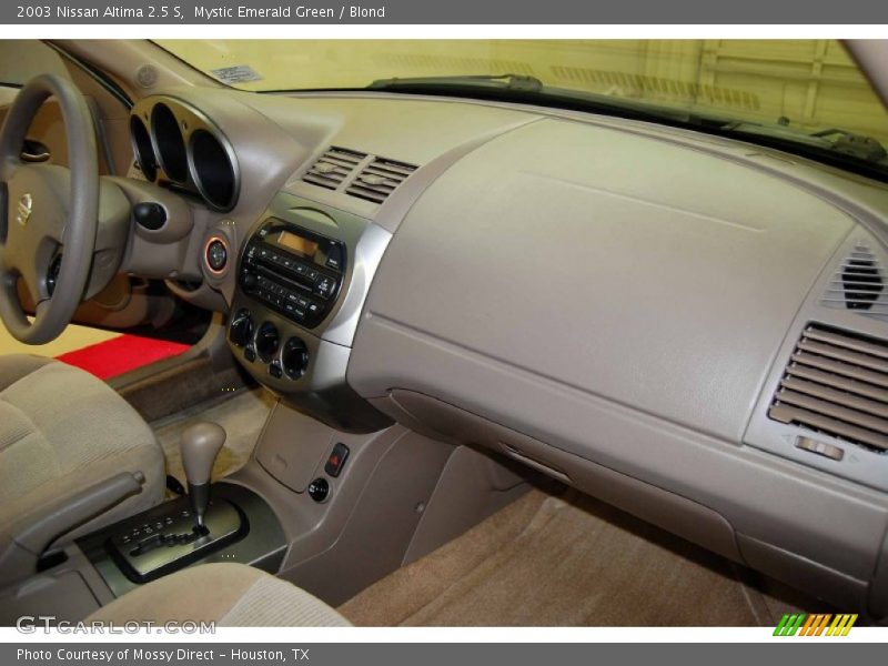 Mystic Emerald Green / Blond 2003 Nissan Altima 2.5 S