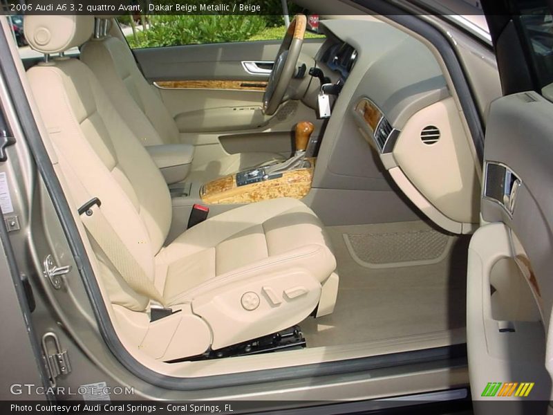Dakar Beige Metallic / Beige 2006 Audi A6 3.2 quattro Avant