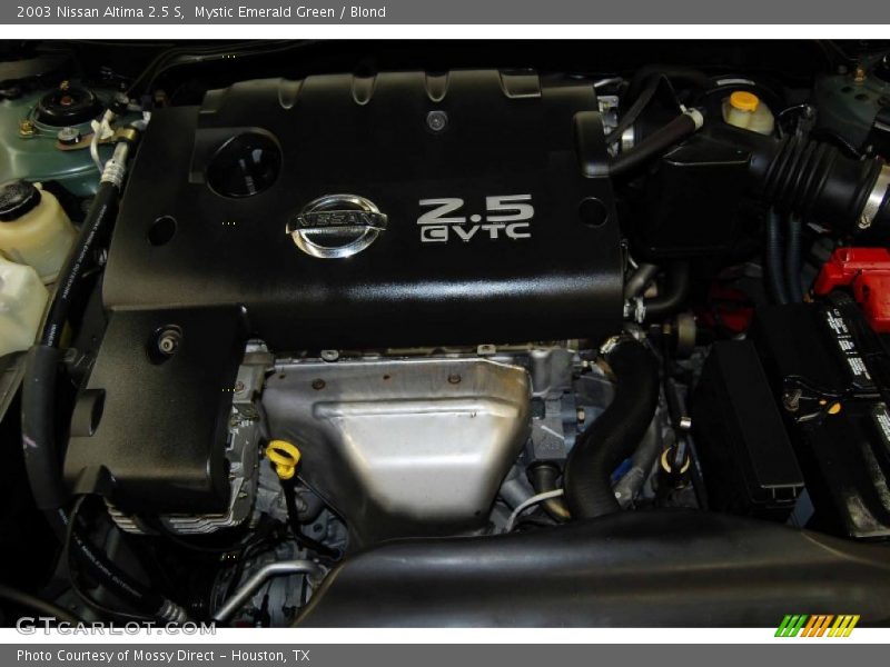 Mystic Emerald Green / Blond 2003 Nissan Altima 2.5 S
