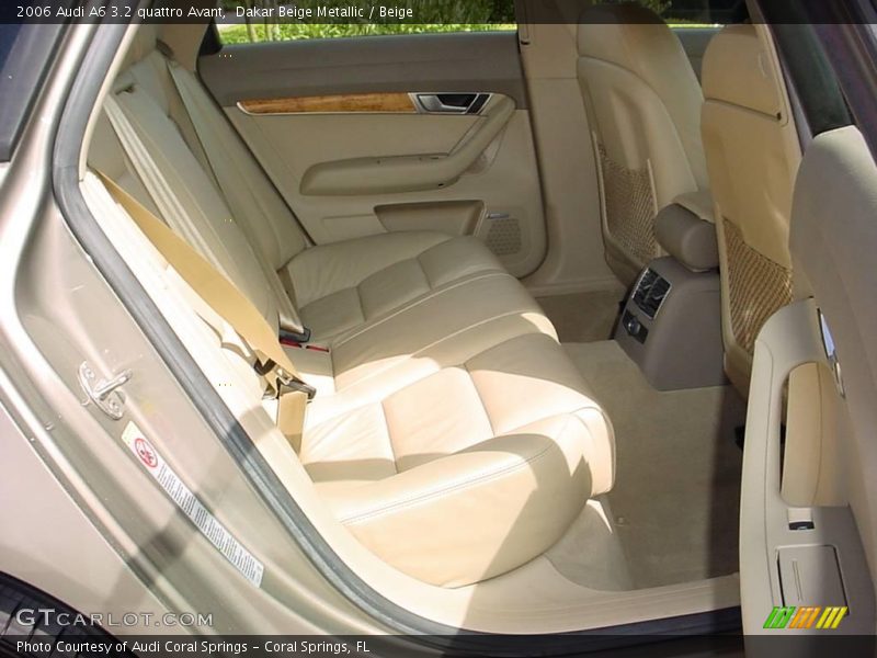 Dakar Beige Metallic / Beige 2006 Audi A6 3.2 quattro Avant