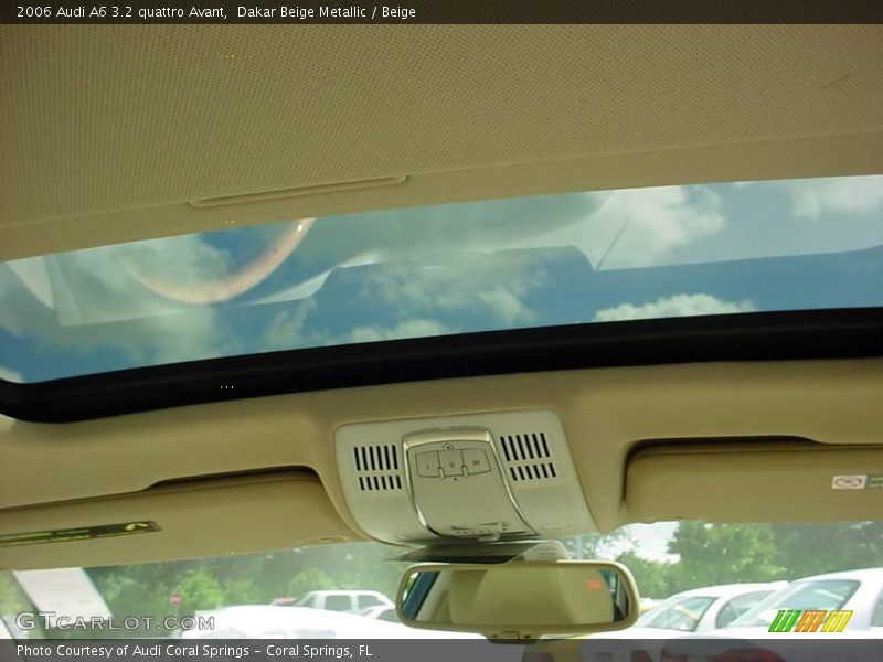 Dakar Beige Metallic / Beige 2006 Audi A6 3.2 quattro Avant