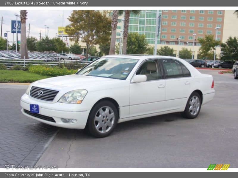 Crystal White / Ivory 2003 Lexus LS 430 Sedan