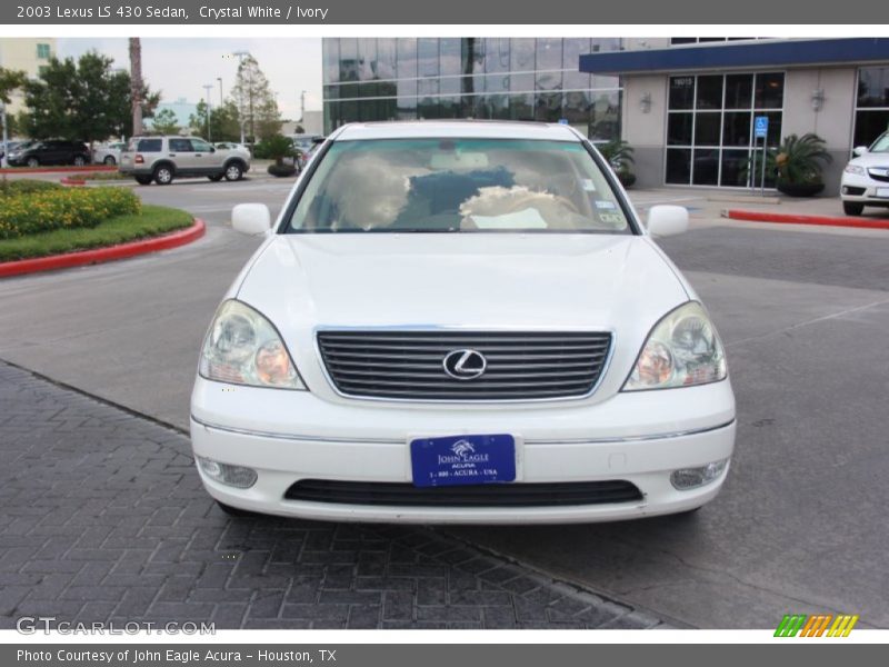Crystal White / Ivory 2003 Lexus LS 430 Sedan