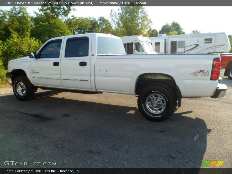 Summit White / Dark Charcoal 2005 Chevrolet Silverado 2500HD LS Crew Cab 4x4