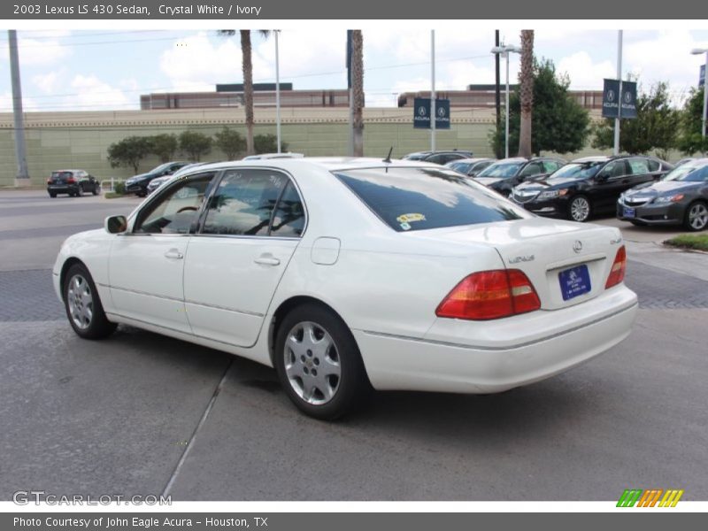 Crystal White / Ivory 2003 Lexus LS 430 Sedan
