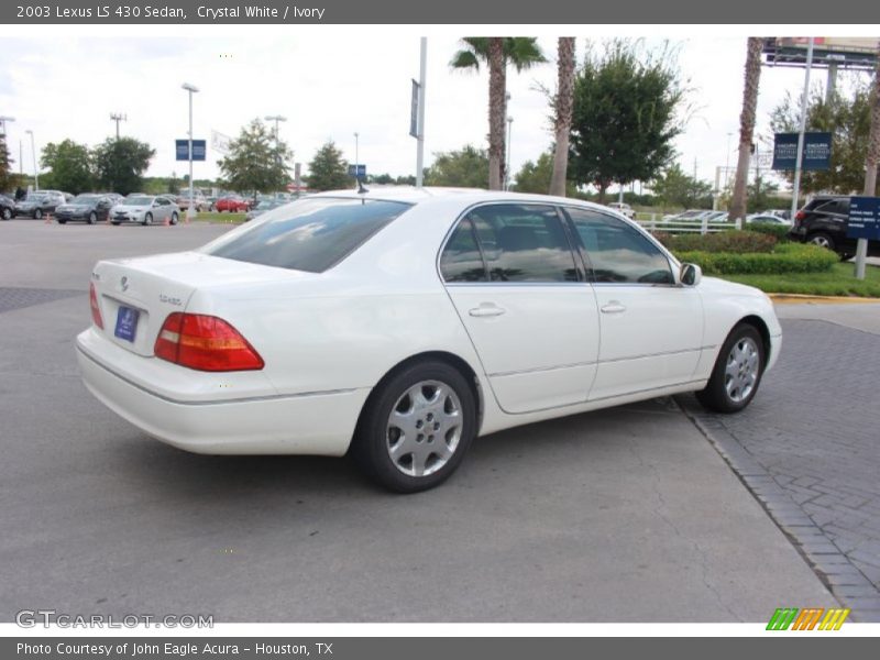 Crystal White / Ivory 2003 Lexus LS 430 Sedan