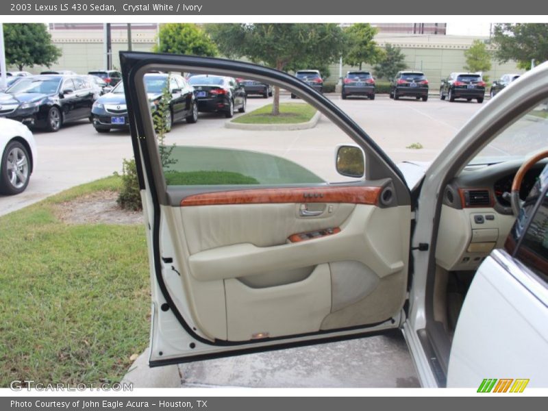 Crystal White / Ivory 2003 Lexus LS 430 Sedan