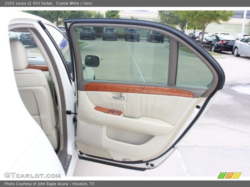 Crystal White / Ivory 2003 Lexus LS 430 Sedan