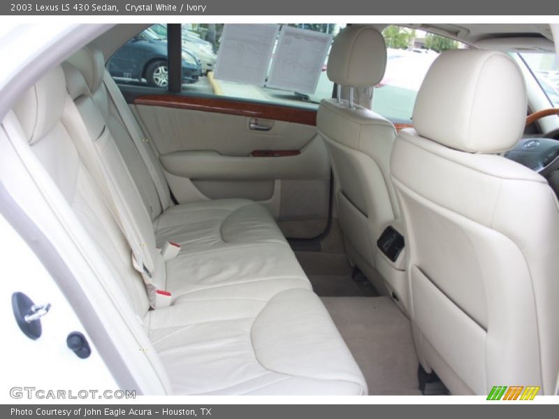 Crystal White / Ivory 2003 Lexus LS 430 Sedan