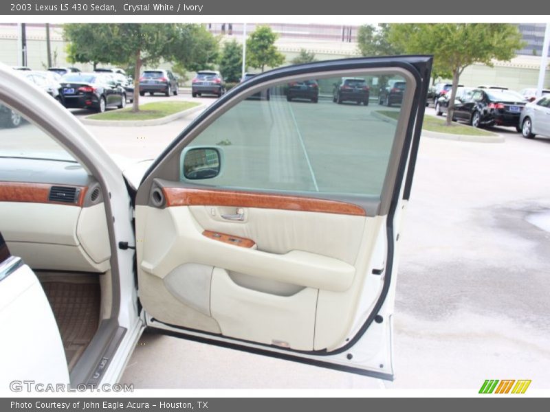 Crystal White / Ivory 2003 Lexus LS 430 Sedan