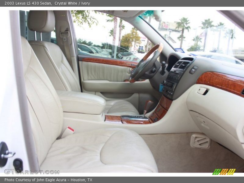 Crystal White / Ivory 2003 Lexus LS 430 Sedan