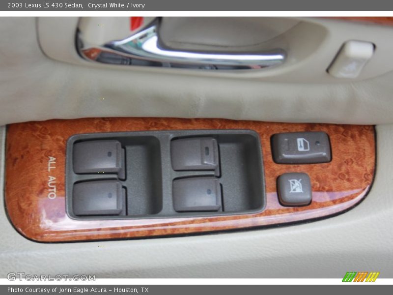 Crystal White / Ivory 2003 Lexus LS 430 Sedan