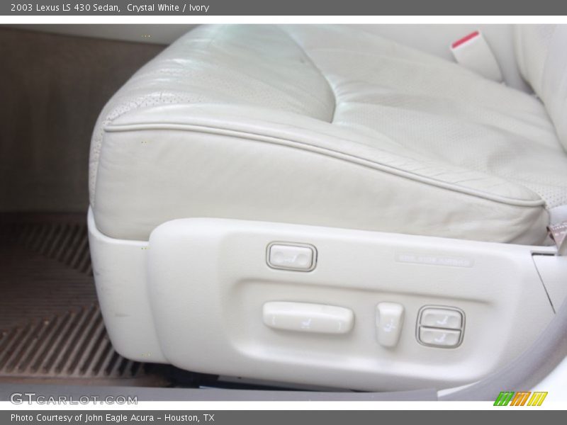 Crystal White / Ivory 2003 Lexus LS 430 Sedan