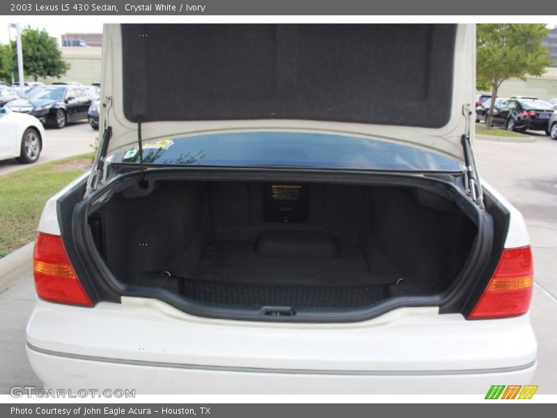 Crystal White / Ivory 2003 Lexus LS 430 Sedan