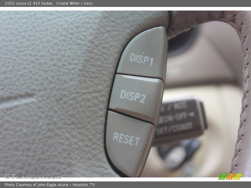 Crystal White / Ivory 2003 Lexus LS 430 Sedan