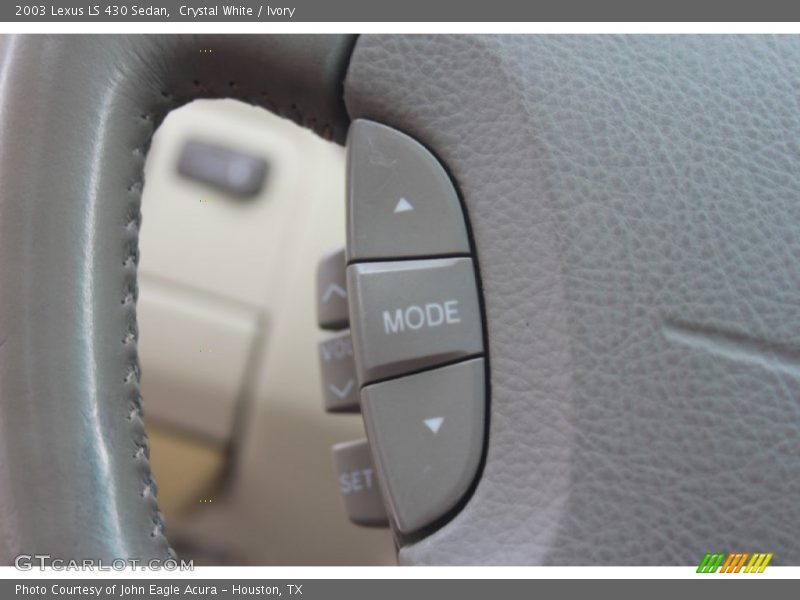 Crystal White / Ivory 2003 Lexus LS 430 Sedan