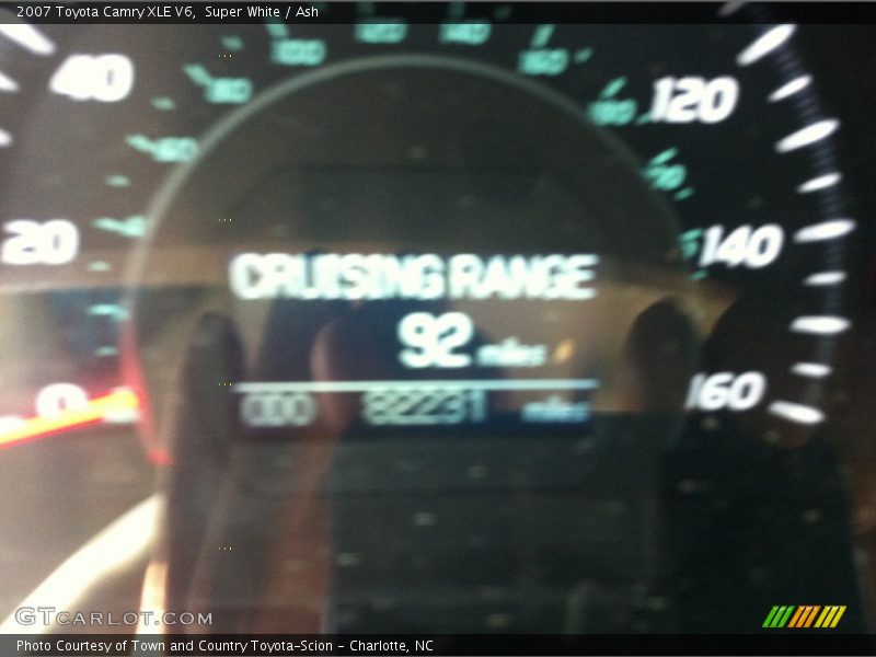 Super White / Ash 2007 Toyota Camry XLE V6