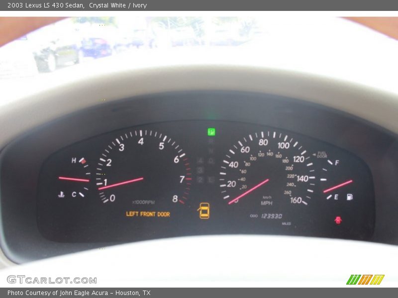 Crystal White / Ivory 2003 Lexus LS 430 Sedan