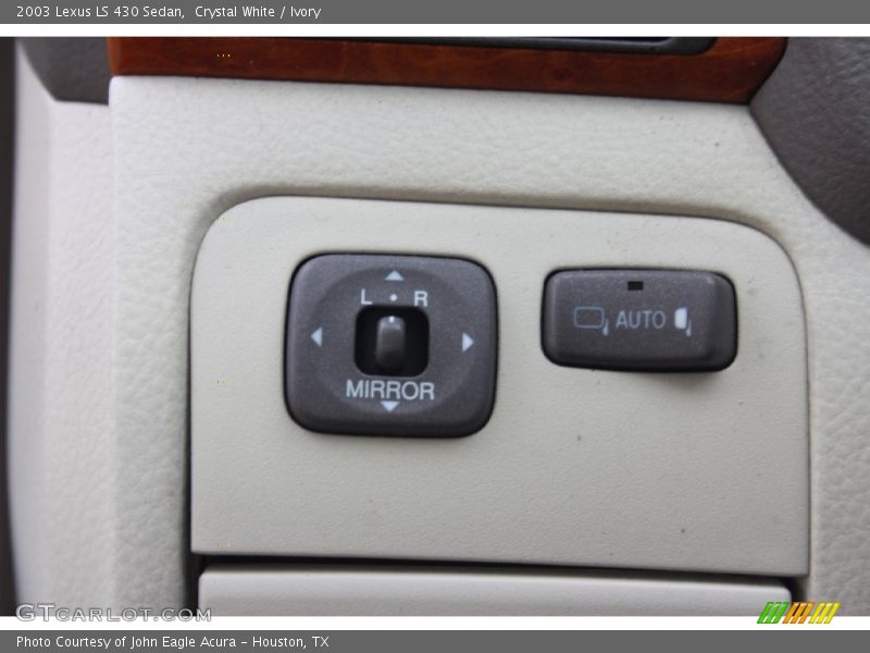 Crystal White / Ivory 2003 Lexus LS 430 Sedan