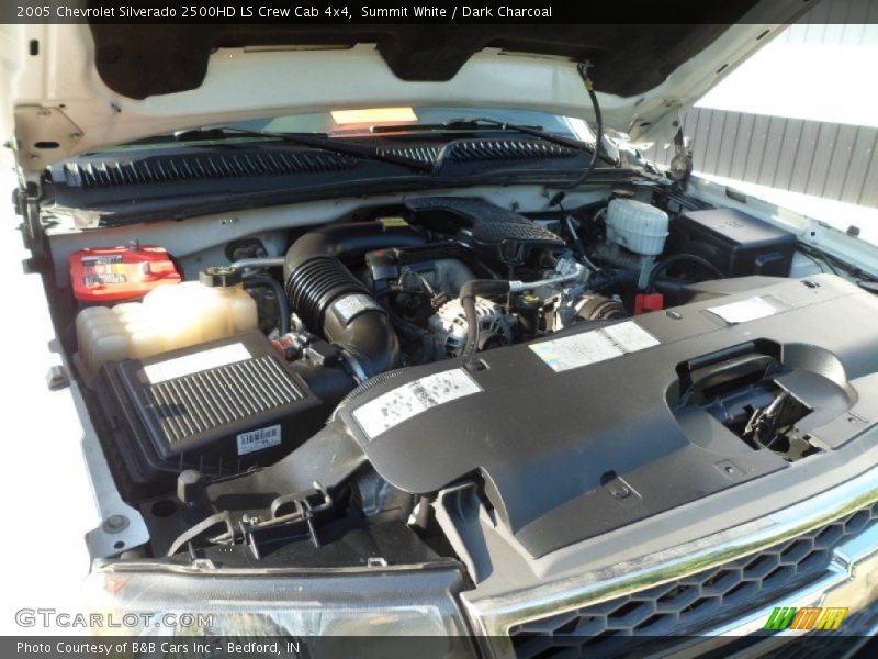 Summit White / Dark Charcoal 2005 Chevrolet Silverado 2500HD LS Crew Cab 4x4