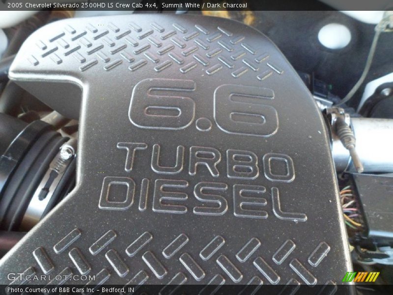 Summit White / Dark Charcoal 2005 Chevrolet Silverado 2500HD LS Crew Cab 4x4