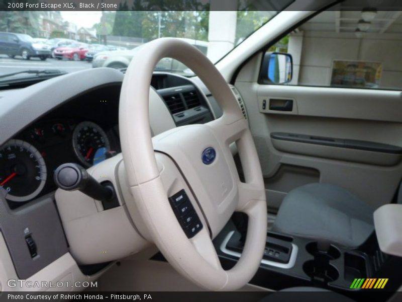 Black / Stone 2008 Ford Escape XLS