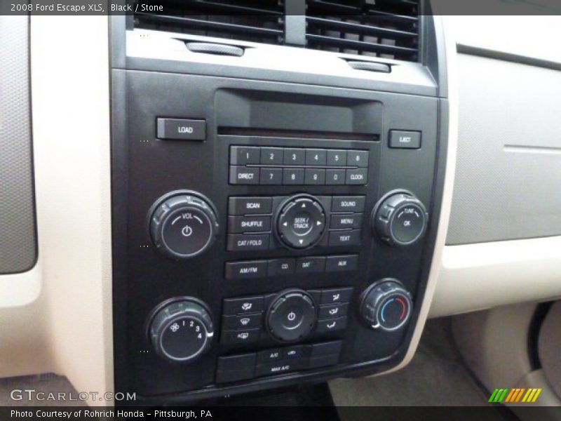 Black / Stone 2008 Ford Escape XLS