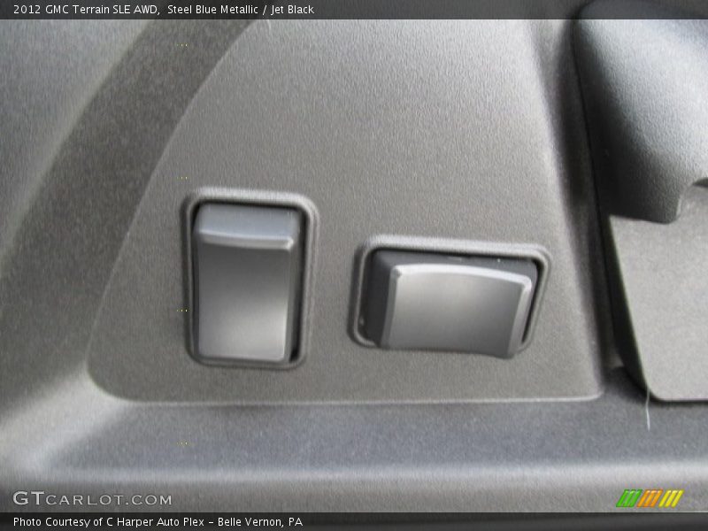 Steel Blue Metallic / Jet Black 2012 GMC Terrain SLE AWD