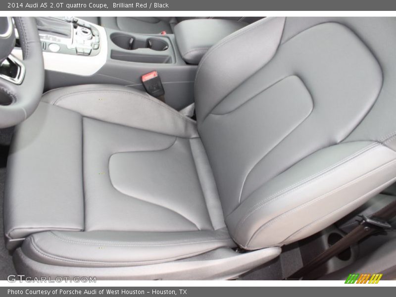 Brilliant Red / Black 2014 Audi A5 2.0T quattro Coupe