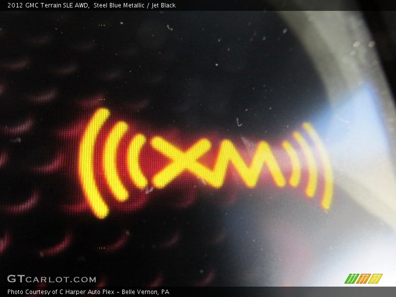 Steel Blue Metallic / Jet Black 2012 GMC Terrain SLE AWD