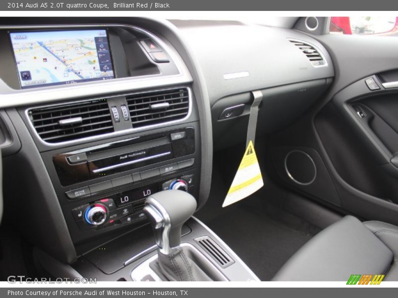Brilliant Red / Black 2014 Audi A5 2.0T quattro Coupe