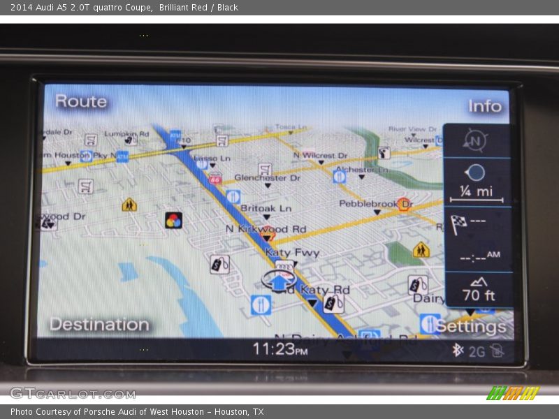 Brilliant Red / Black 2014 Audi A5 2.0T quattro Coupe