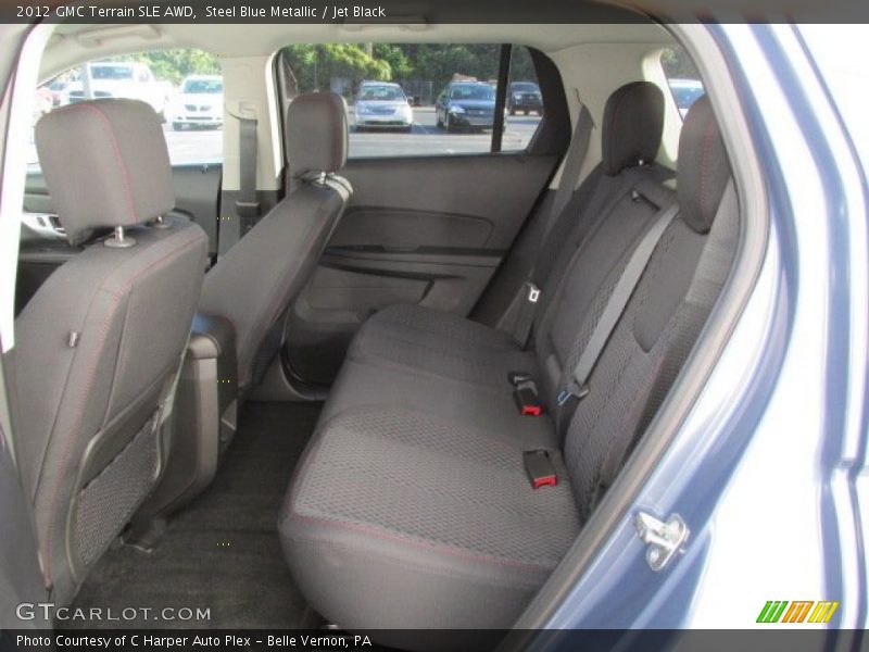 Steel Blue Metallic / Jet Black 2012 GMC Terrain SLE AWD