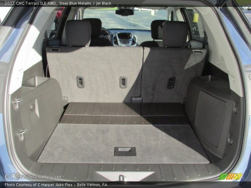 Steel Blue Metallic / Jet Black 2012 GMC Terrain SLE AWD