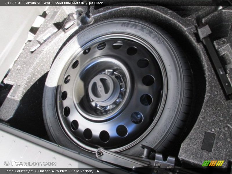 Steel Blue Metallic / Jet Black 2012 GMC Terrain SLE AWD